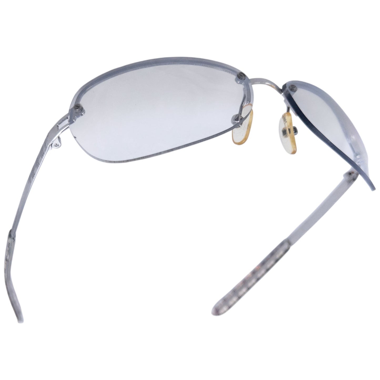 Vintage 2000s Burberry Nova Check Rimless Sunglasses