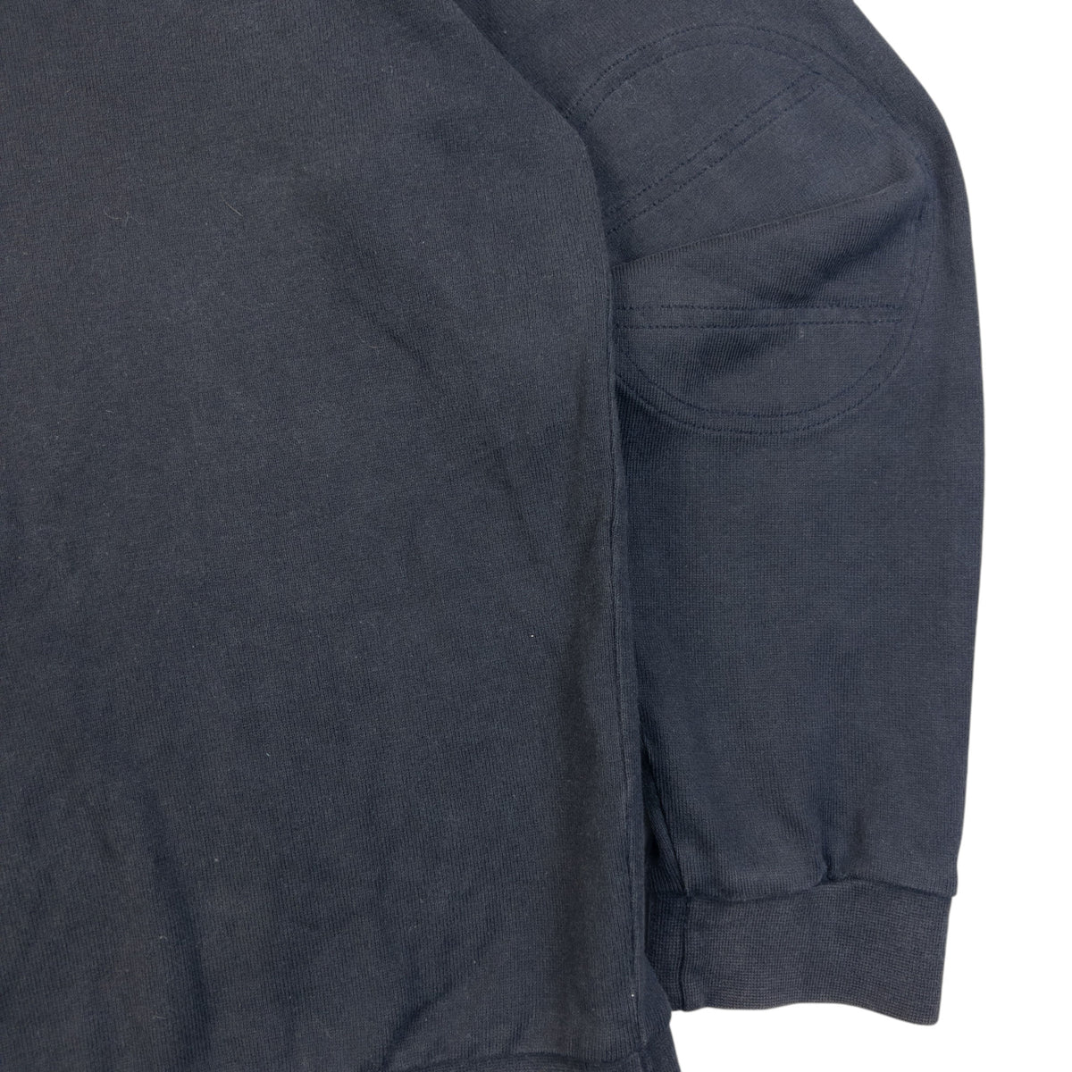 Vintage 2000s Burberry Embroidered 02 Sweatshirt in navy (cotton), photo 6