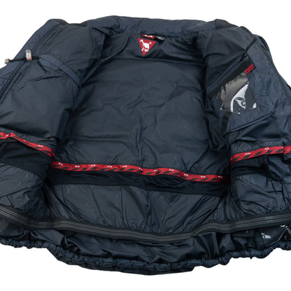 Vintage 90s Oakley Zip Up Puffer Snowboarding Jacket Size S