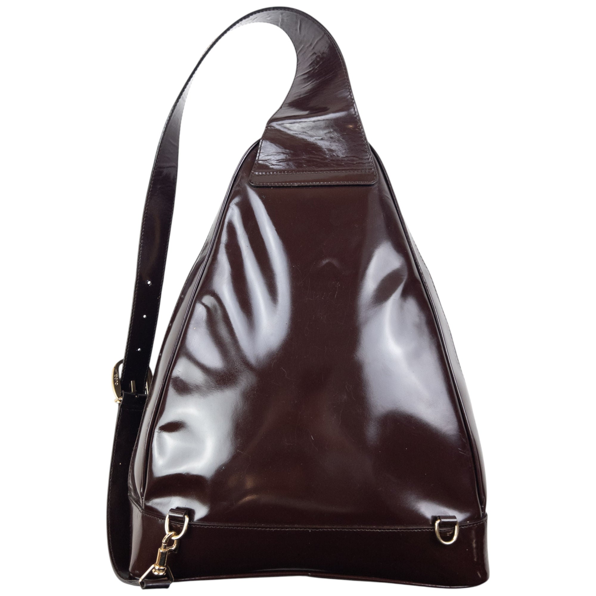 Vintage 90s Gucci Leather Sling Bag