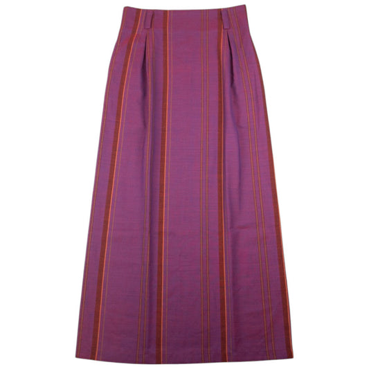 Vintage Yohji Yamamoto Striped Maxi Skirt Womens Size W28