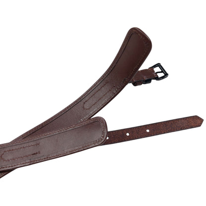 Vintage 2000s Burberry Nova Check Leather Belt Size W34