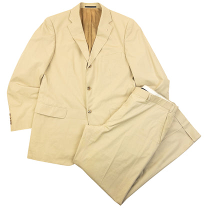 Vintage 2000s Burberry Jacket & Trousers Suit Set Size XL