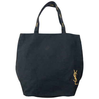 Vintage 2000s YSL Yves Saint Laurent Embroidered Tote Shoulder Bag