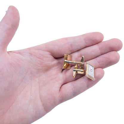 Vintage 90s Dior Embossed Cufflinks