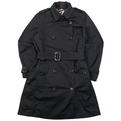 Burberry Nova Check Lined Belt Waist Jacket Womens Size S