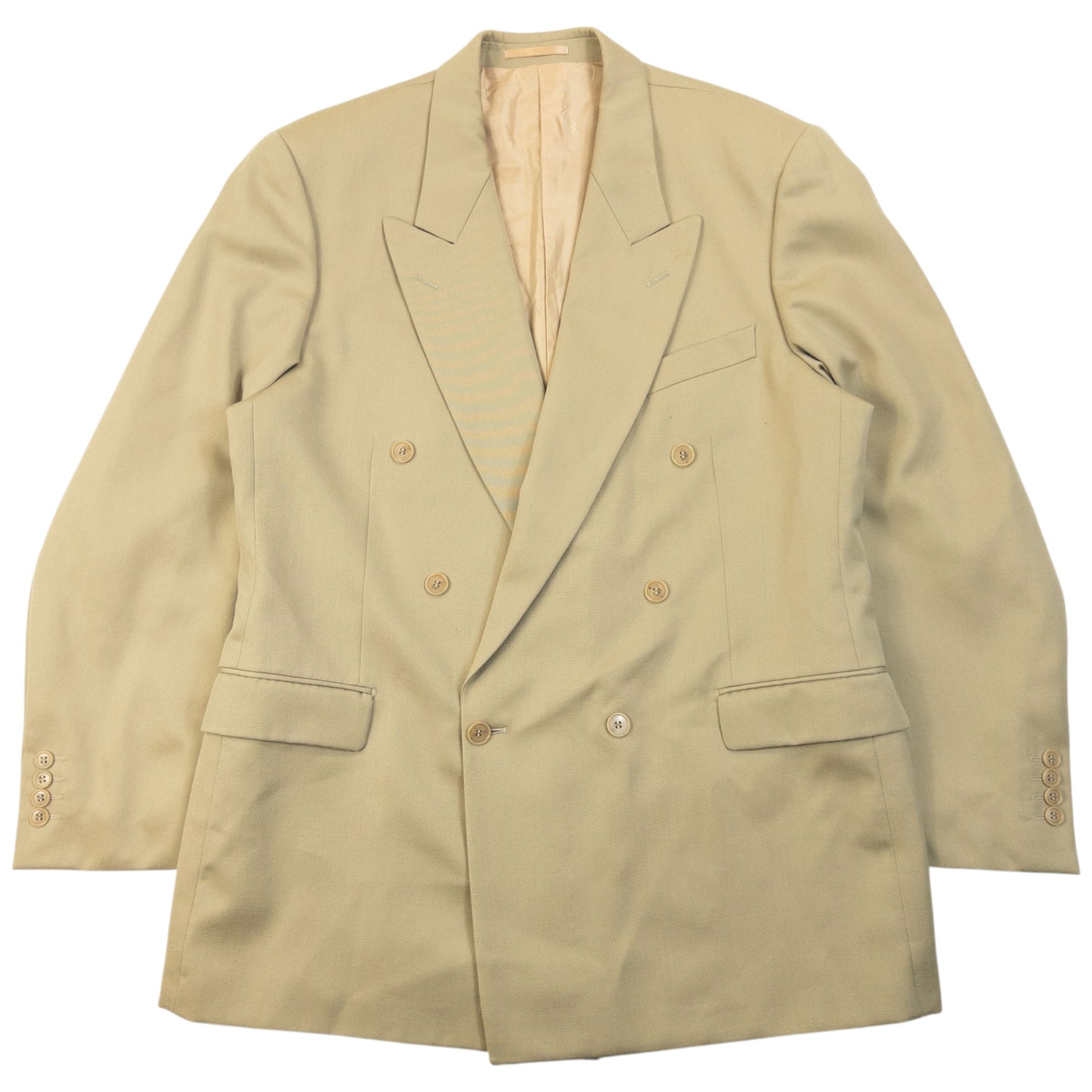 Vintage 90s YSL Yves Saint Laurent Jacket & Trousers Suit Set Size XL