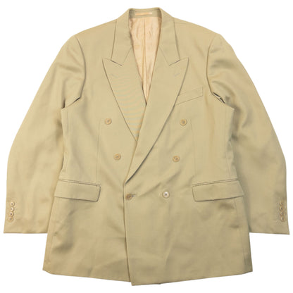 Vintage 90s YSL Yves Saint Laurent Jacket & Trousers Suit Set Size XL