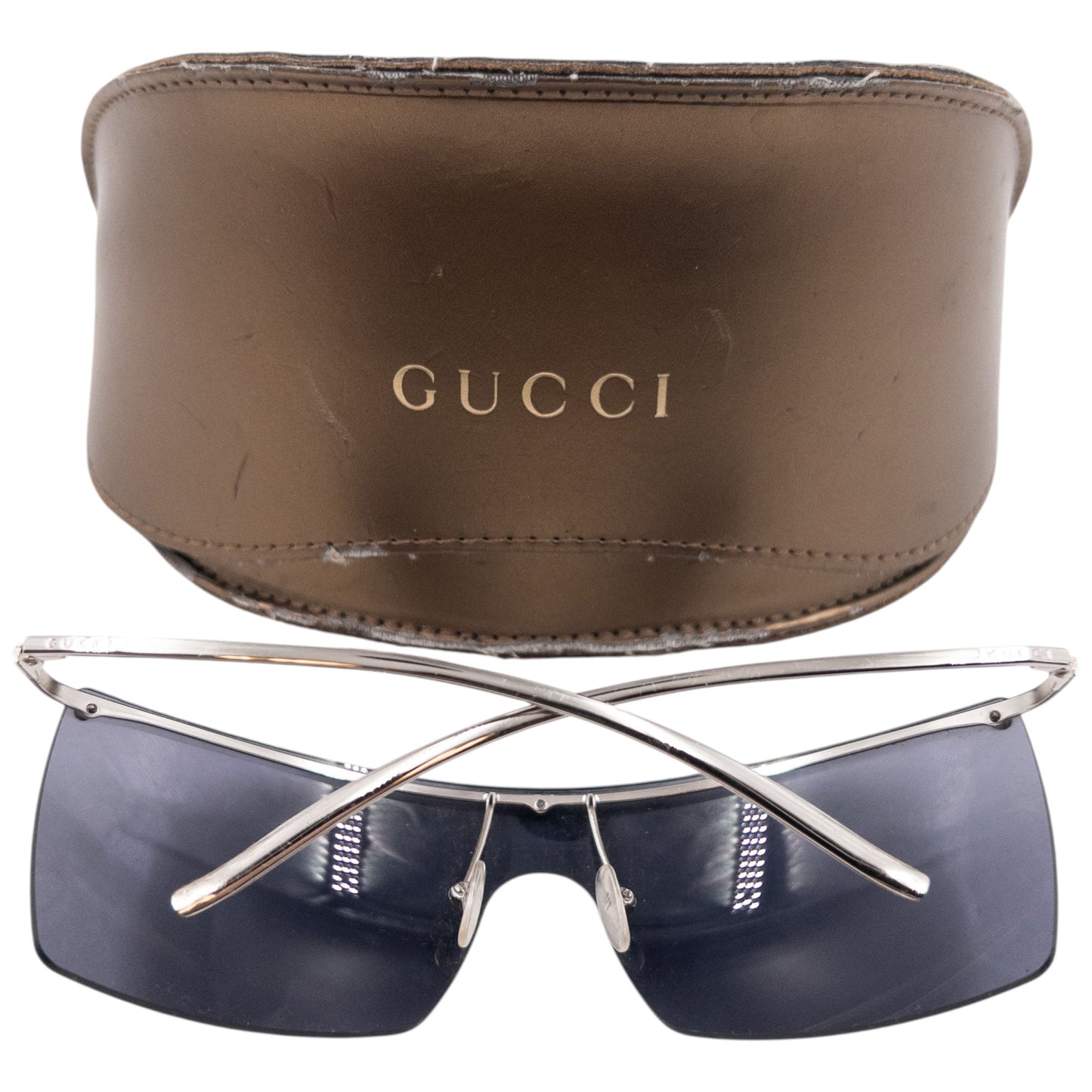 Vintage 2000s Gucci By Tom Ford Rimless Sunglasses