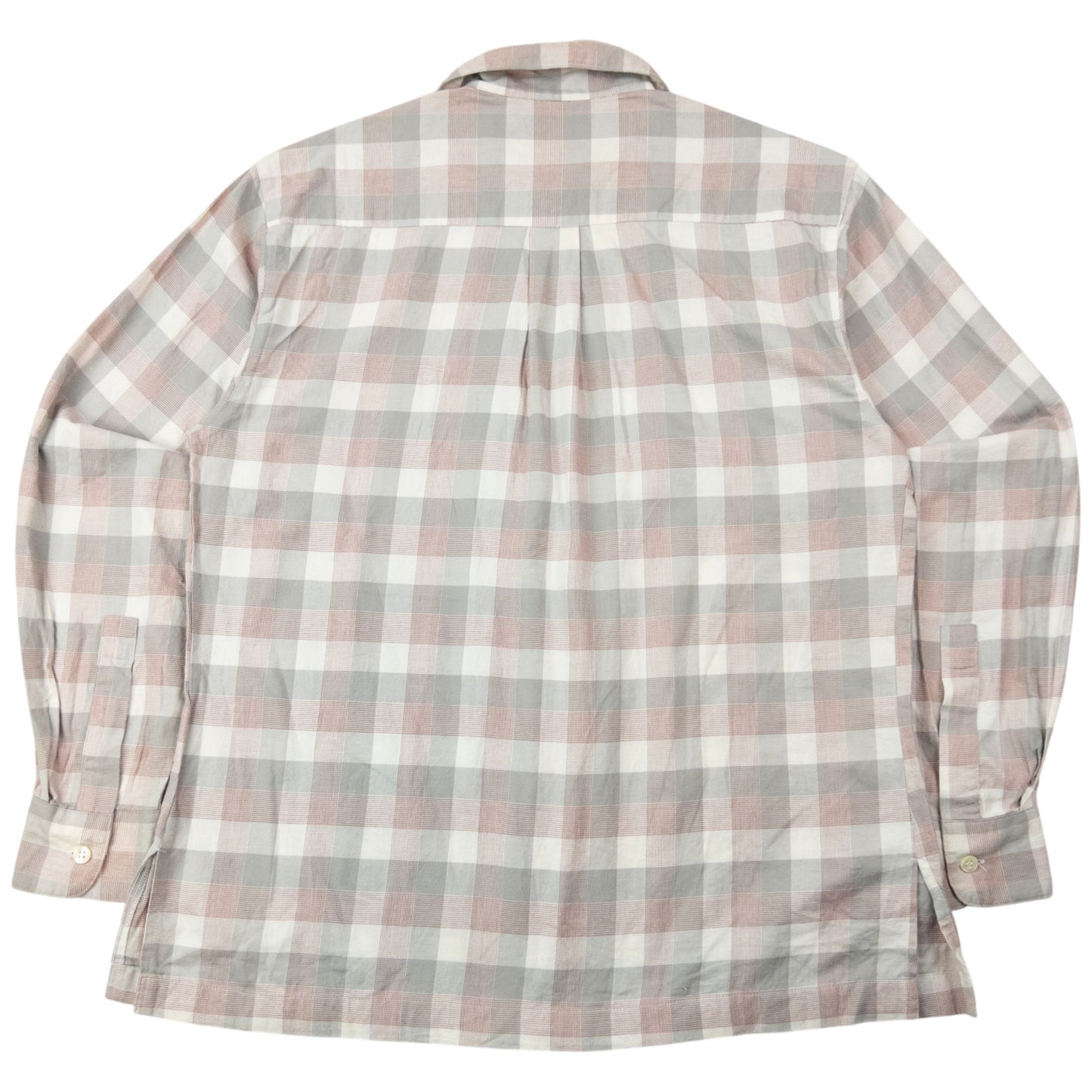 Vintage 2000s Issey Miyake Checkered Long Sleeve Button Up Shirt Size XS