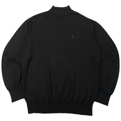 Vintage 90s YSL Yves Saint Laurent Turtleneck Jumper Size L