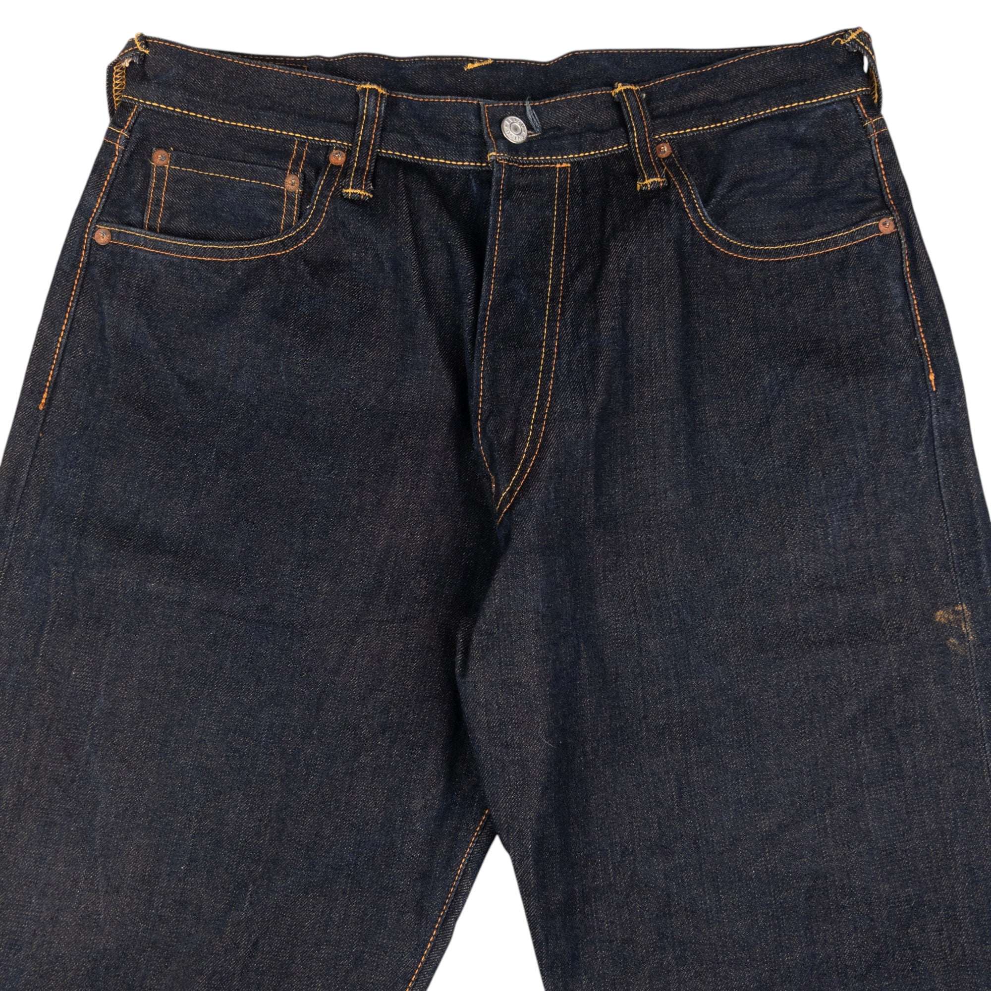 Vintage Evisu Tiger Stripe Daicock Japanese Denim Jeans Size W33