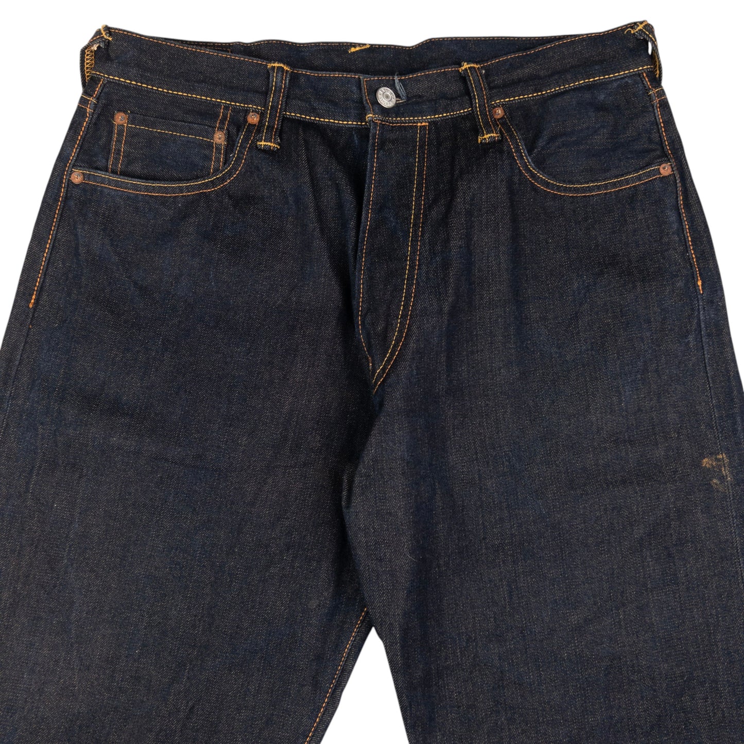 Vintage Evisu Tiger Stripe Daicock Japanese Denim Jeans Size W33