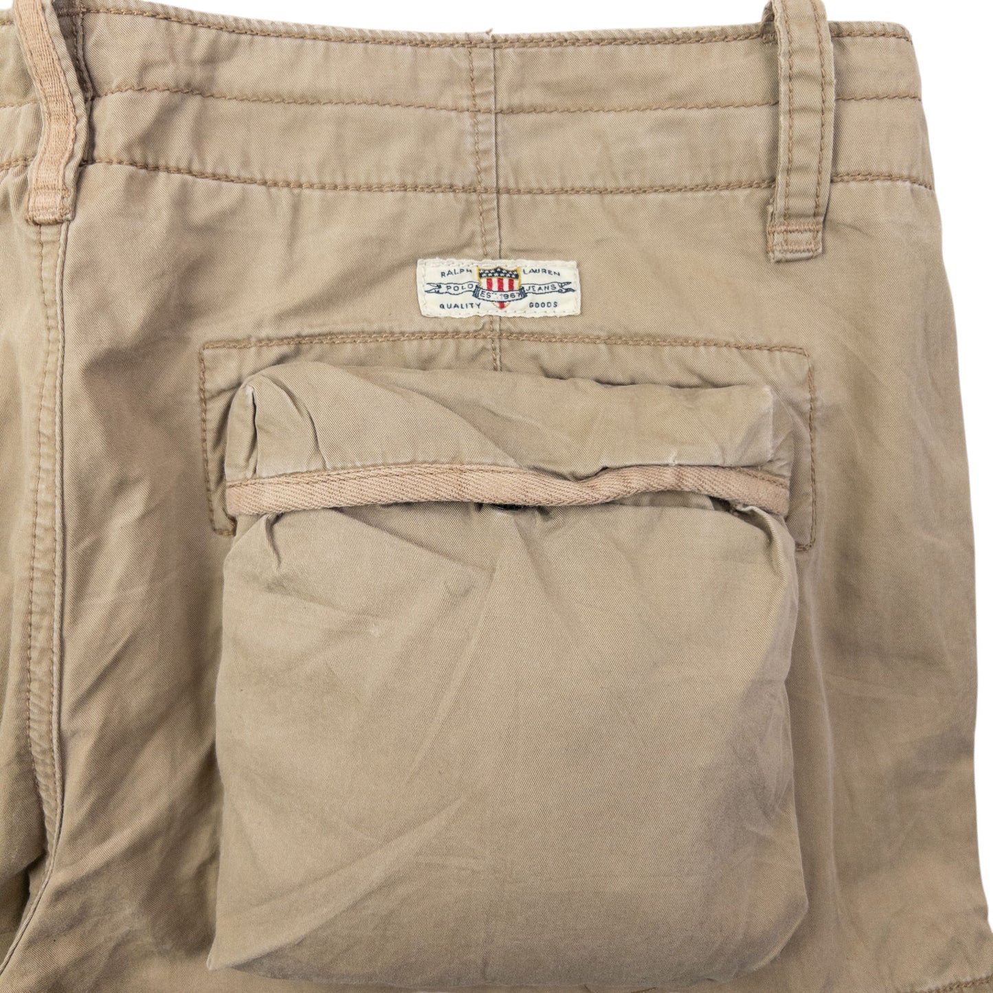 Vintage 2000s Ralph Lauren Polo Jeans Cargo Trousers Size W34