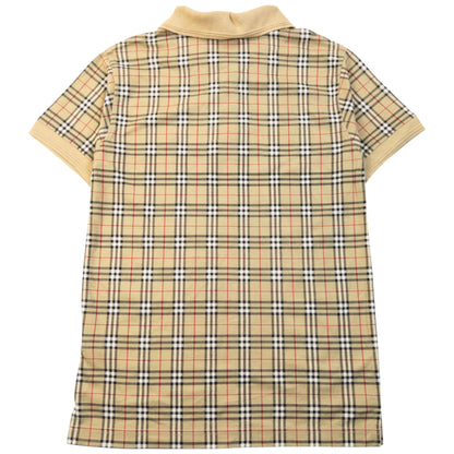 Vintage 90s Burberry Nova Check Polo Shirt Womens Size L