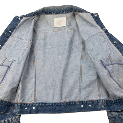 Vintage 2000s Gucci Button Up Denim Jacket Womens Size L