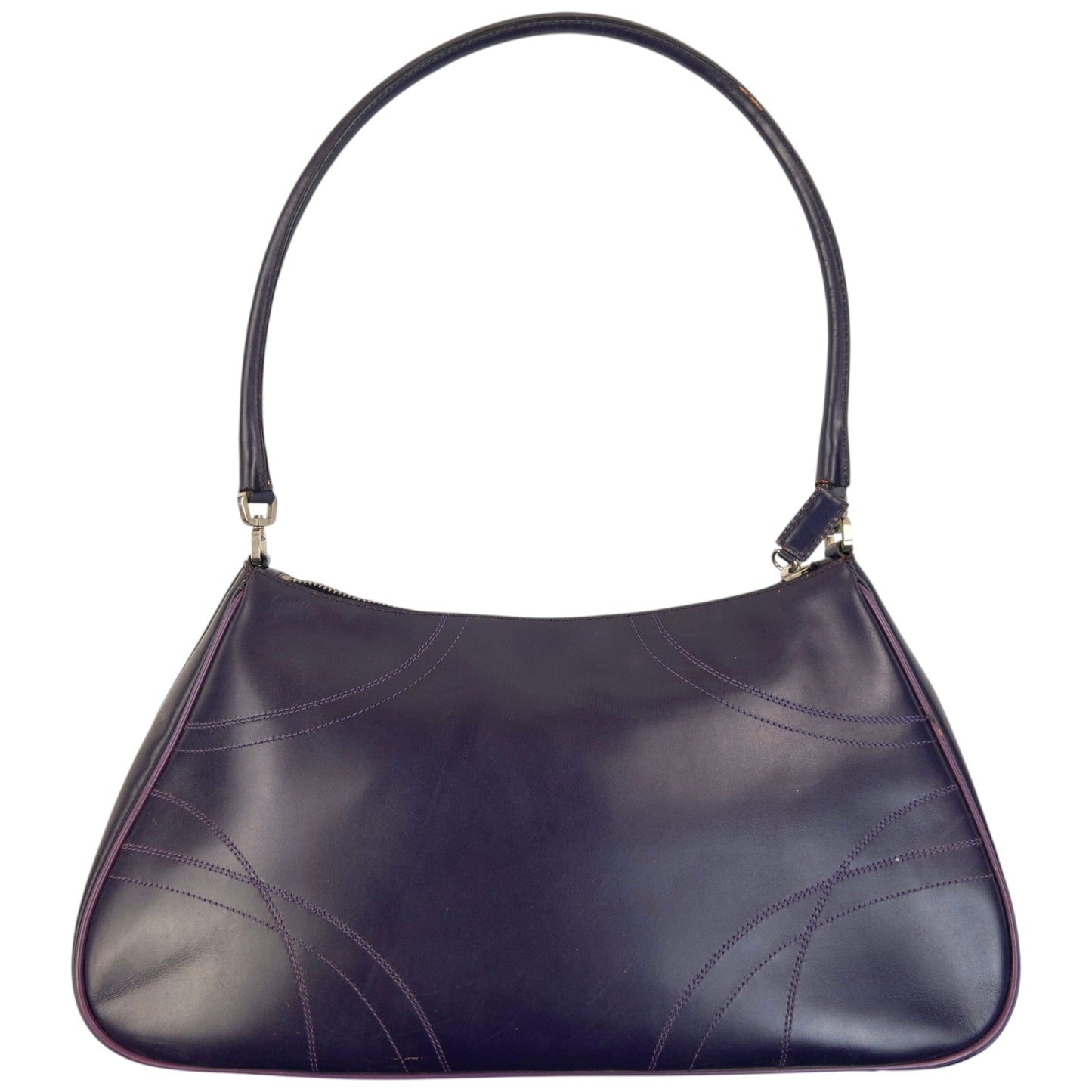 Vintage 2000s Prada Leather Shoulder Bag