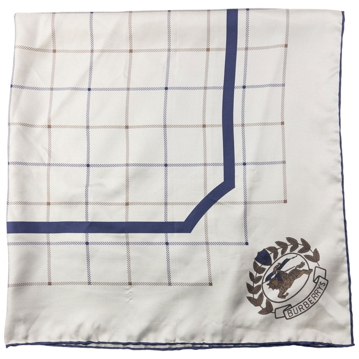 Vintage 90s Burberry Silk Scarf