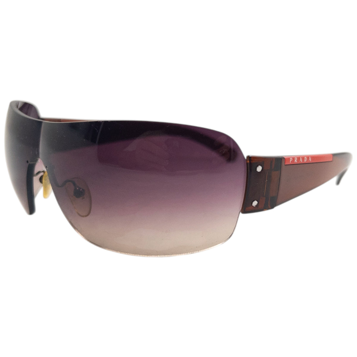 Vintage 2000s Prada Sport Rimless Sunglasses