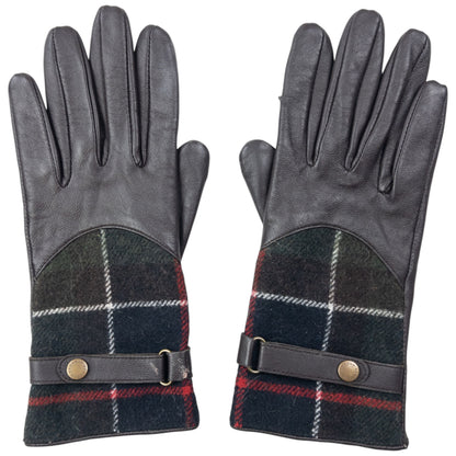 Vintage Barbour Leather Gloves Womens Size M
