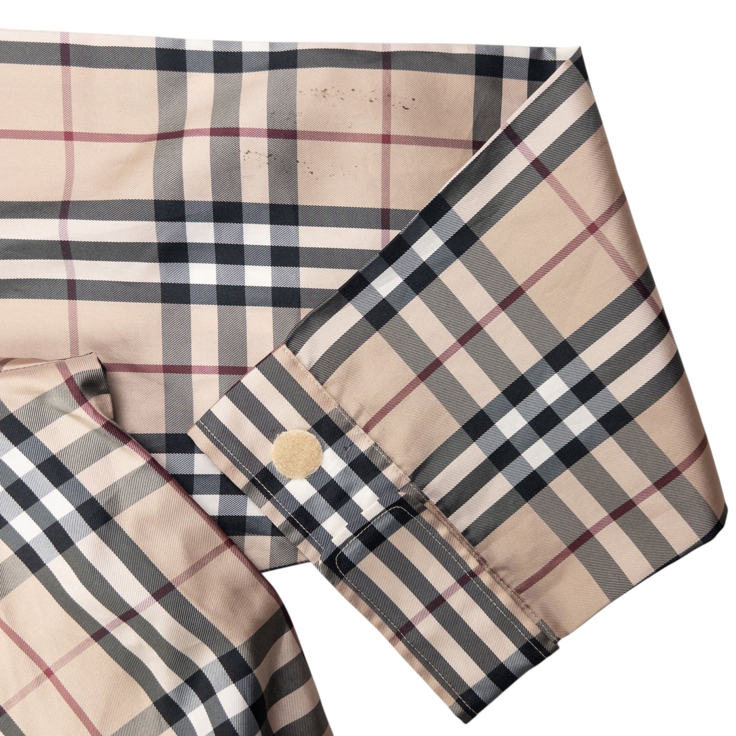 Vintage Burberry Nova Check Lightweight Q Zip Jacket Size XL