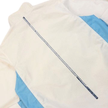 Vintage 2000s Nike Hex Zip Up Jacket in white, photo 5