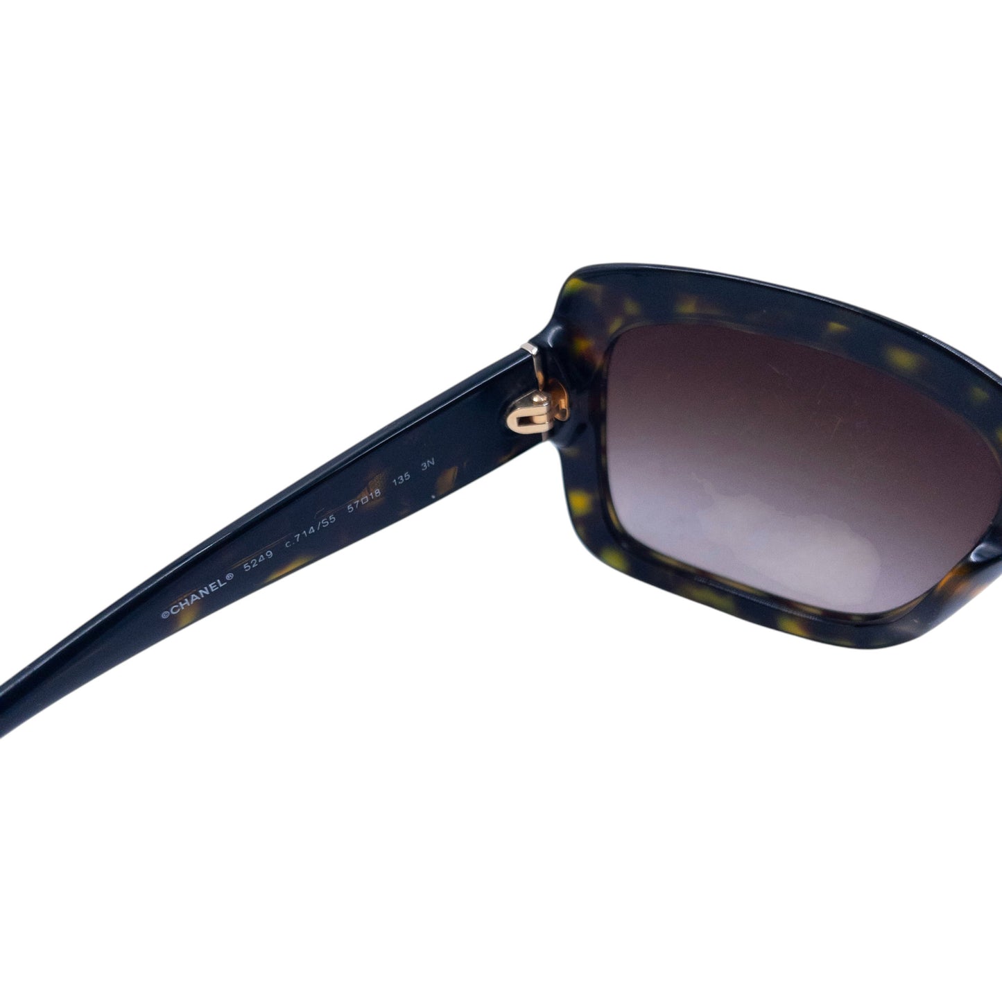 Vintage Chanel Tortoise Shell Sunglasses