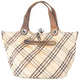 Vintage 2000s Burberry Blue Label Nova Check Reversible Handbag