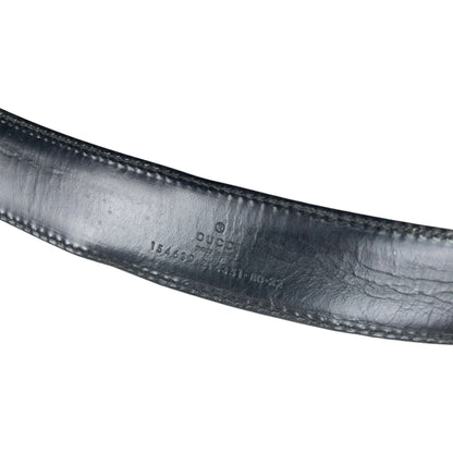 Vintage 2000s Gucci Leather Belt Size S