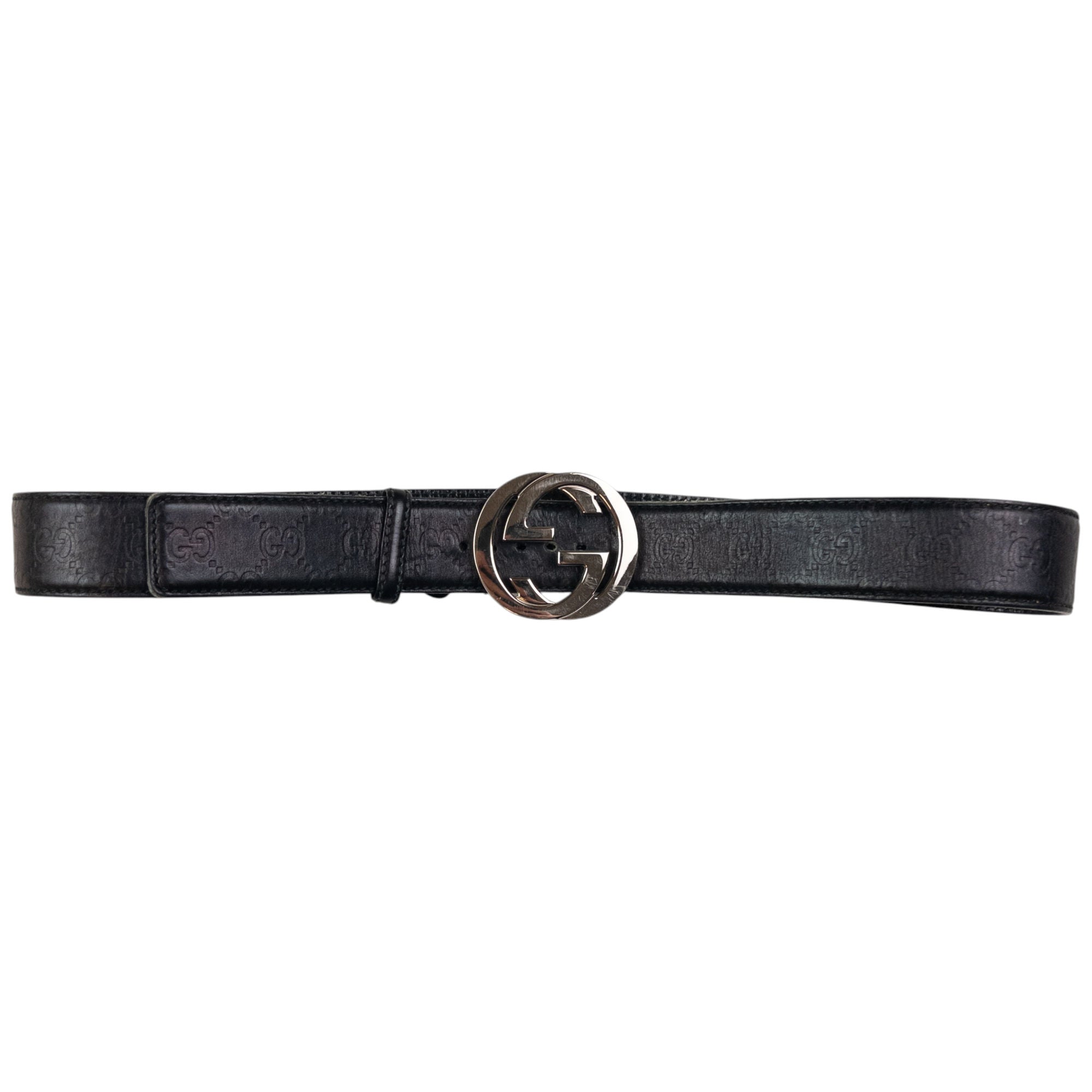Vintage Gucci Monogram Belt Size W34