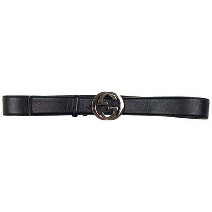 Vintage Gucci Monogram Belt Size W34