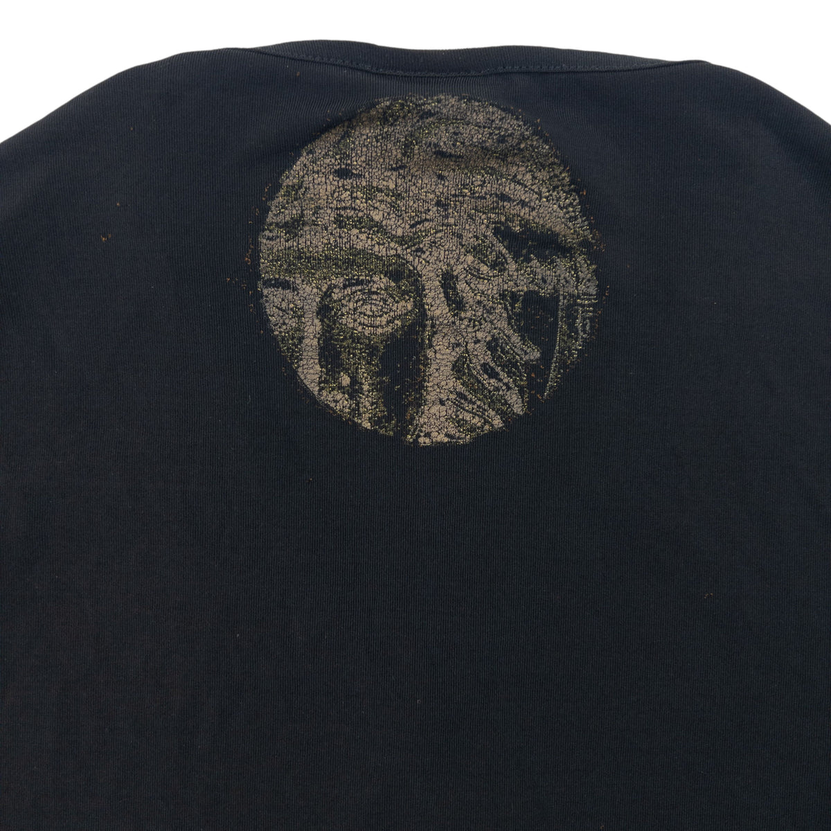 Vintage 2000s Versace Jeans Couture Chain Print Long Sleeve Top Womens Size S