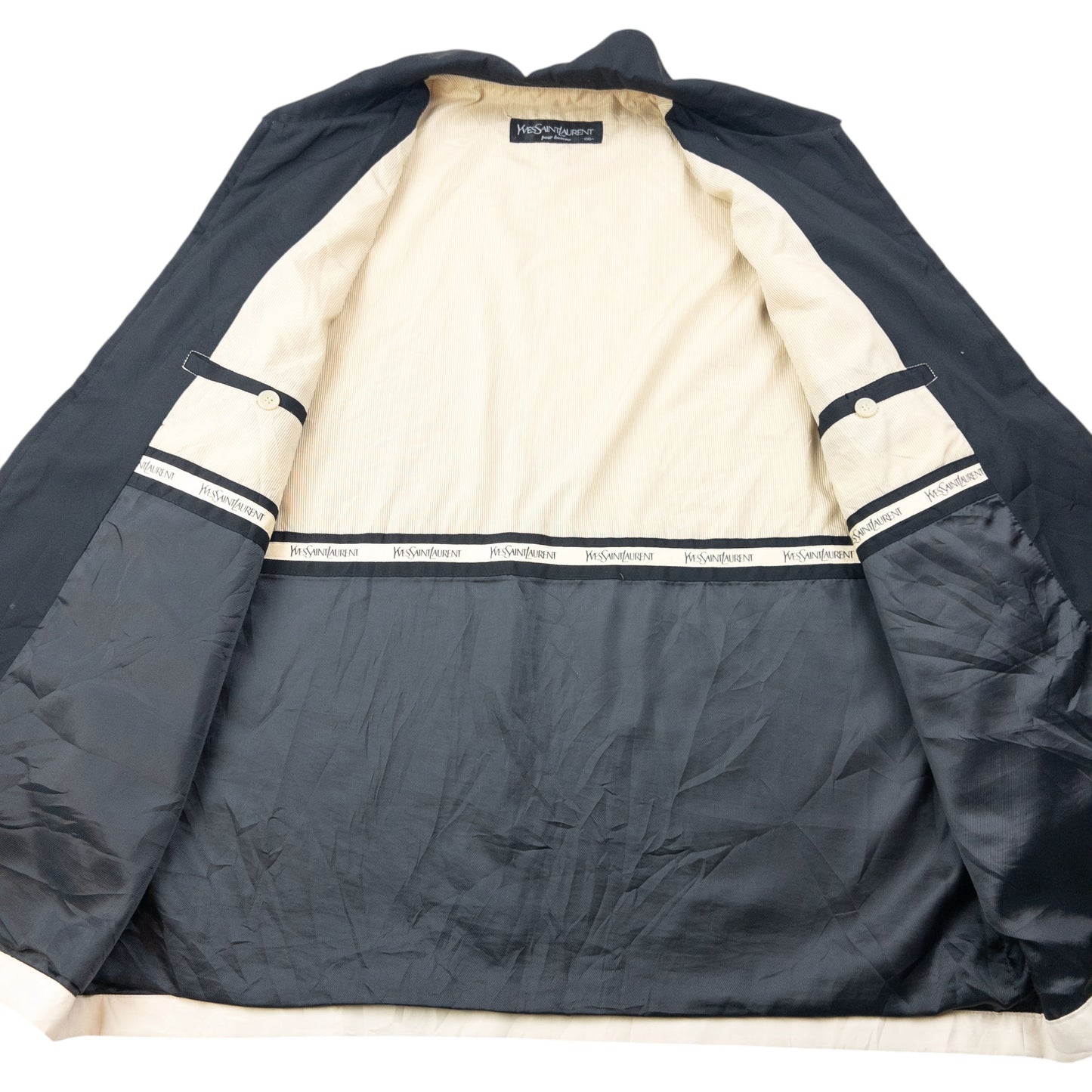 Vintage 90s YSL Yves Saint Laurent Harrington Jacket Size L