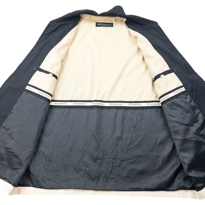 Vintage 90s YSL Yves Saint Laurent Harrington Jacket Size L