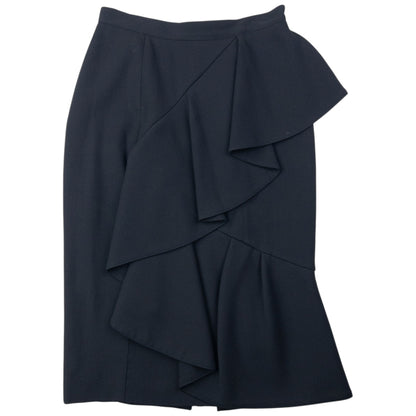 Vintage Burberry Prorsum Ruffle Skirt Womens Size W25