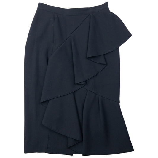 Vintage Burberry Prorsum Ruffle Skirt Womens Size W25
