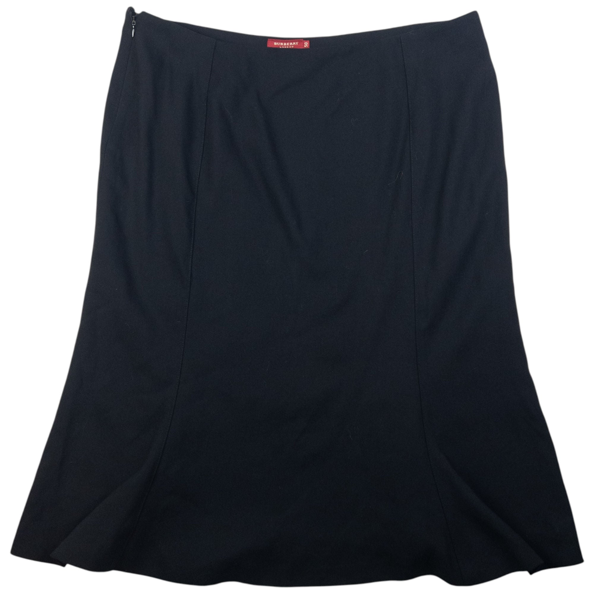 Vintage Burberry Flared Skirt Womens Size W37