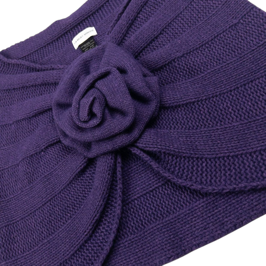 Vintage Giorgio Armani Knitted Wool Shawl