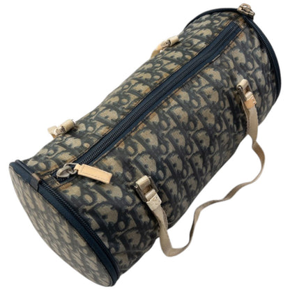 Vintage Dior Monogram Packable Barrel Shoulder Bag