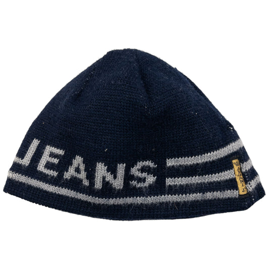 Vintage Armani Jeans Knitted Beanie Hat