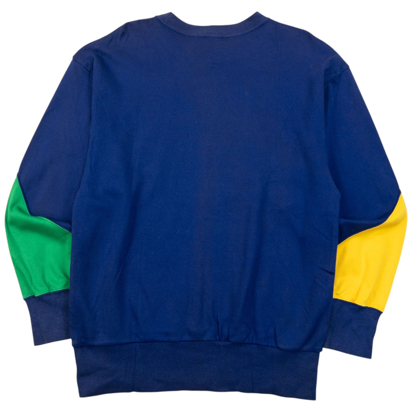 Vintage 80s YSL Yves Saint Laurent Colour Block Sweatshirt Womens Size S