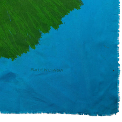 Vintage Balenciaga Bow Silk Scarf