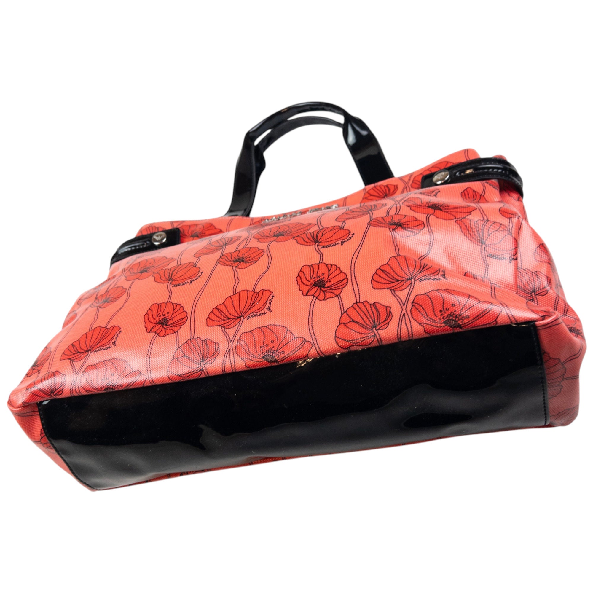 Vintage Armani Jeans Floral Shoulder Bag