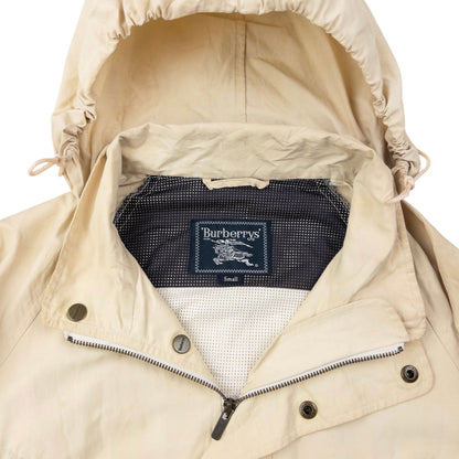Vintage 80s Burberry Zip Up Jacket Size M