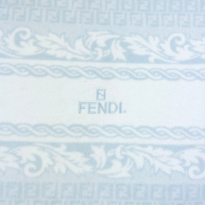 Vintage 90s Fendi Monogram Large Throw Blanket