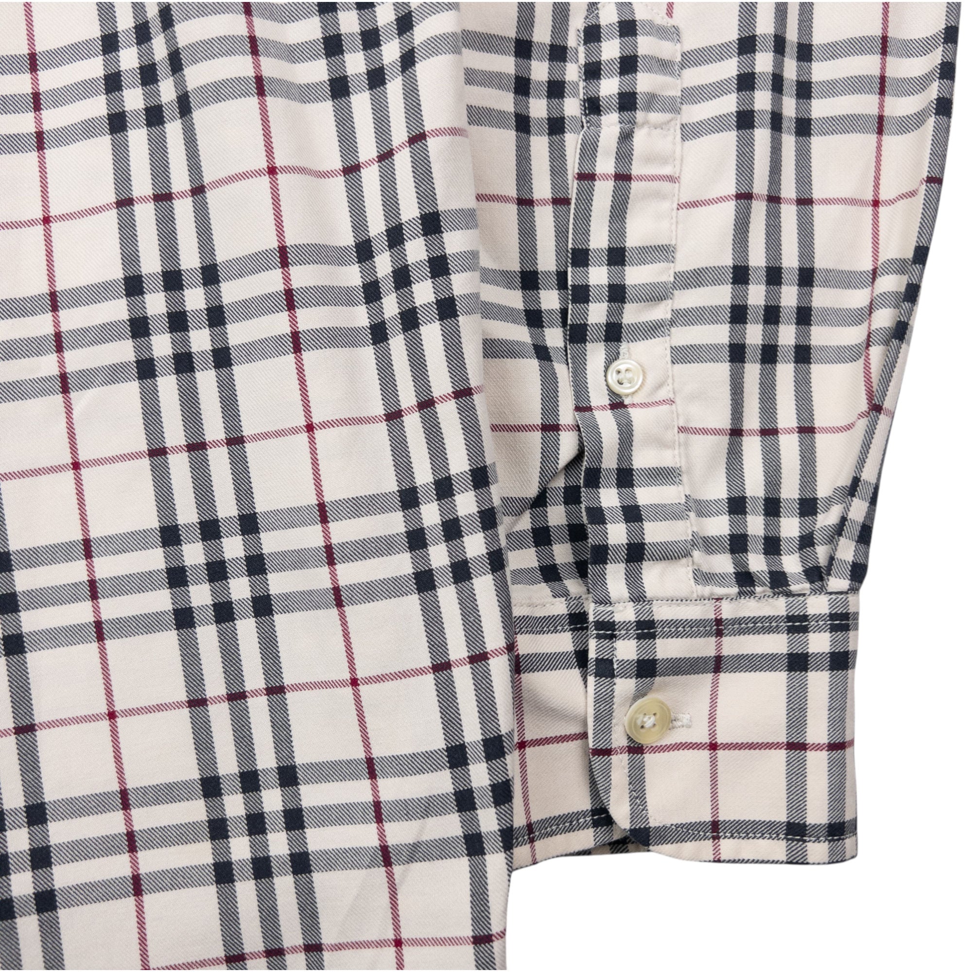 Vintage 2000s Burberry Nova Check Long Sleeve Button Up Shirt Size M