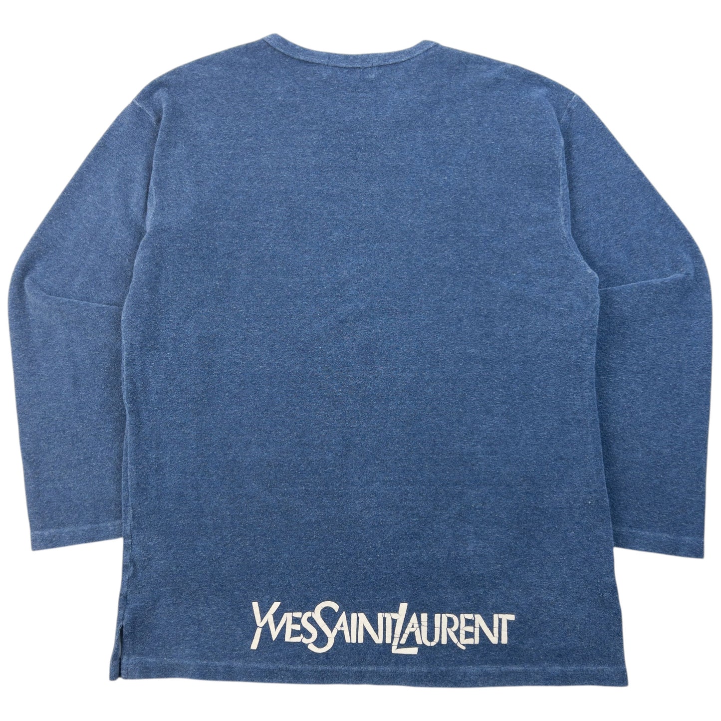 Vintage 2000s YSL Yves Saint Laurent Terry Cloth Jumper Size S