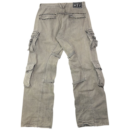 Vintage 2000s PPFM Buckle Cargo Trousers Size W33