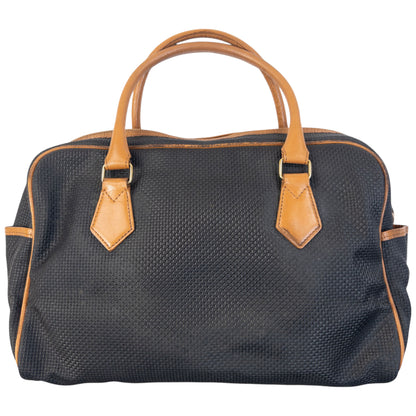 Vintage 90s YSL Yves Saint Laurent Leather Handbag in black, photo 2