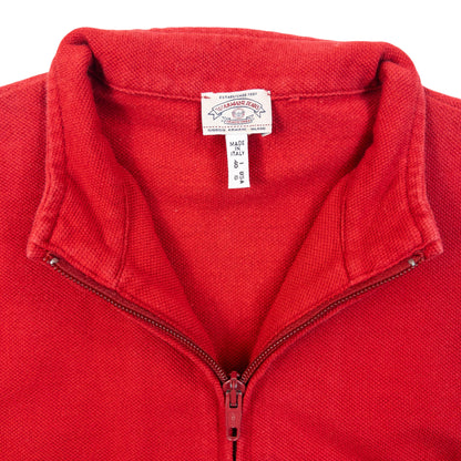 Vintage 90s Armani Jeans Zip Up Sweatshirt Womens Size S